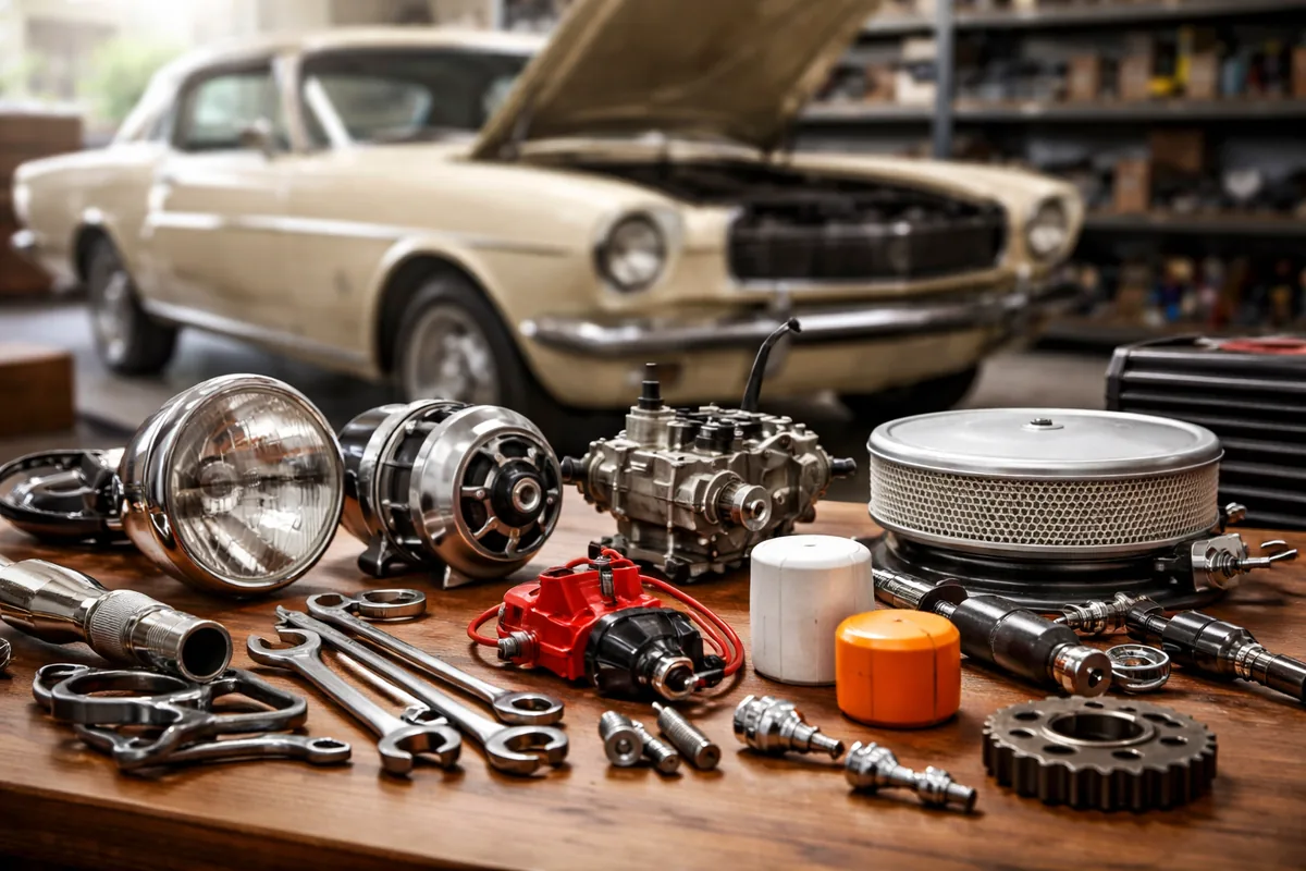 Où trouver des pièces détachées pour une voiture ancienne